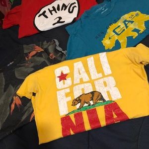 T shirts all different everyday wear